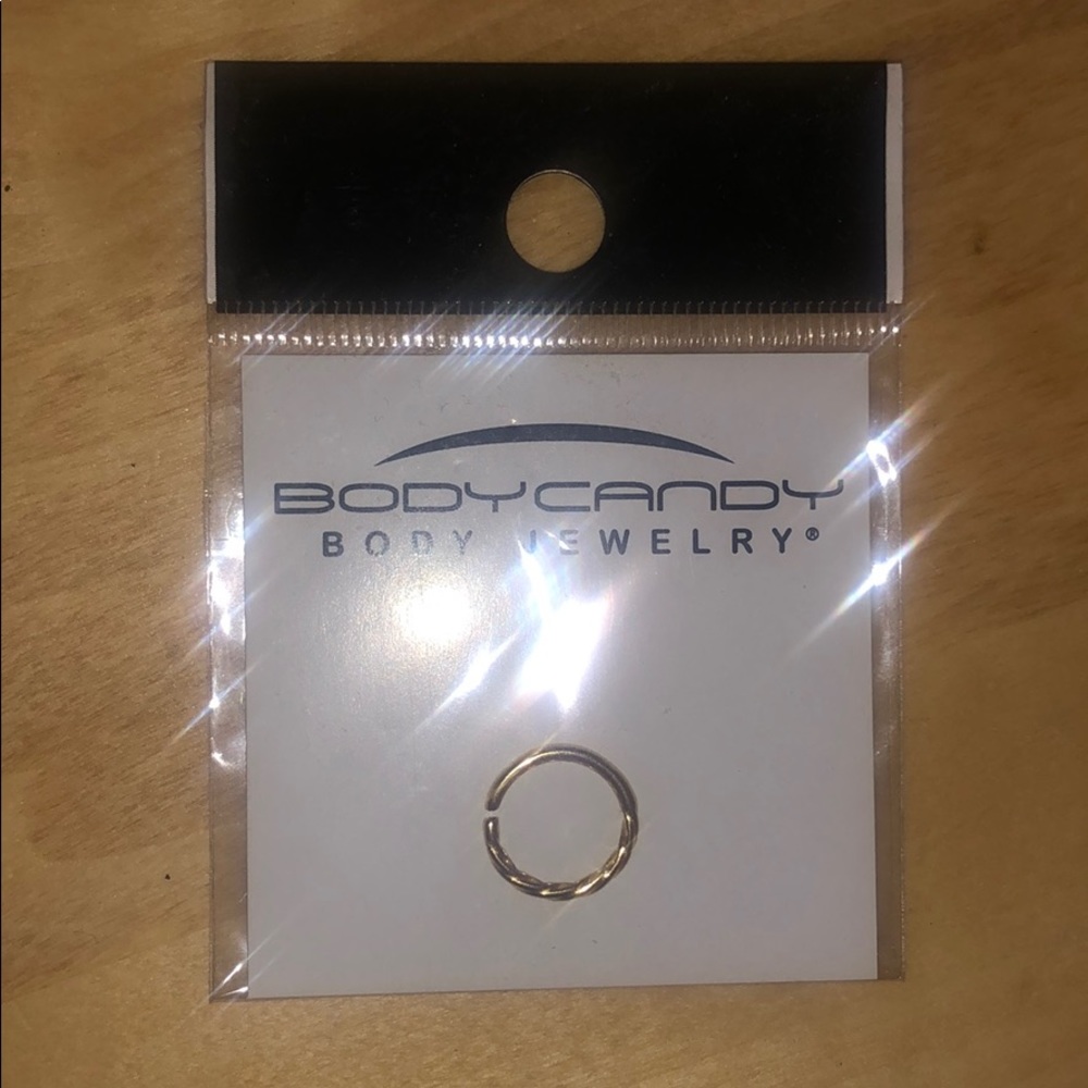 Gold Tone Earring